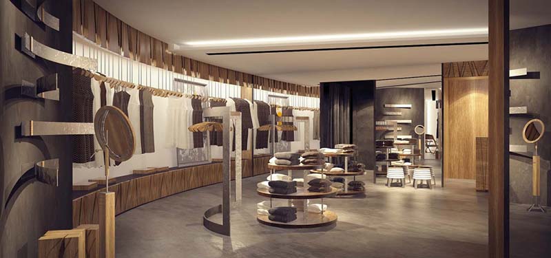 Дизайн магазина одежды